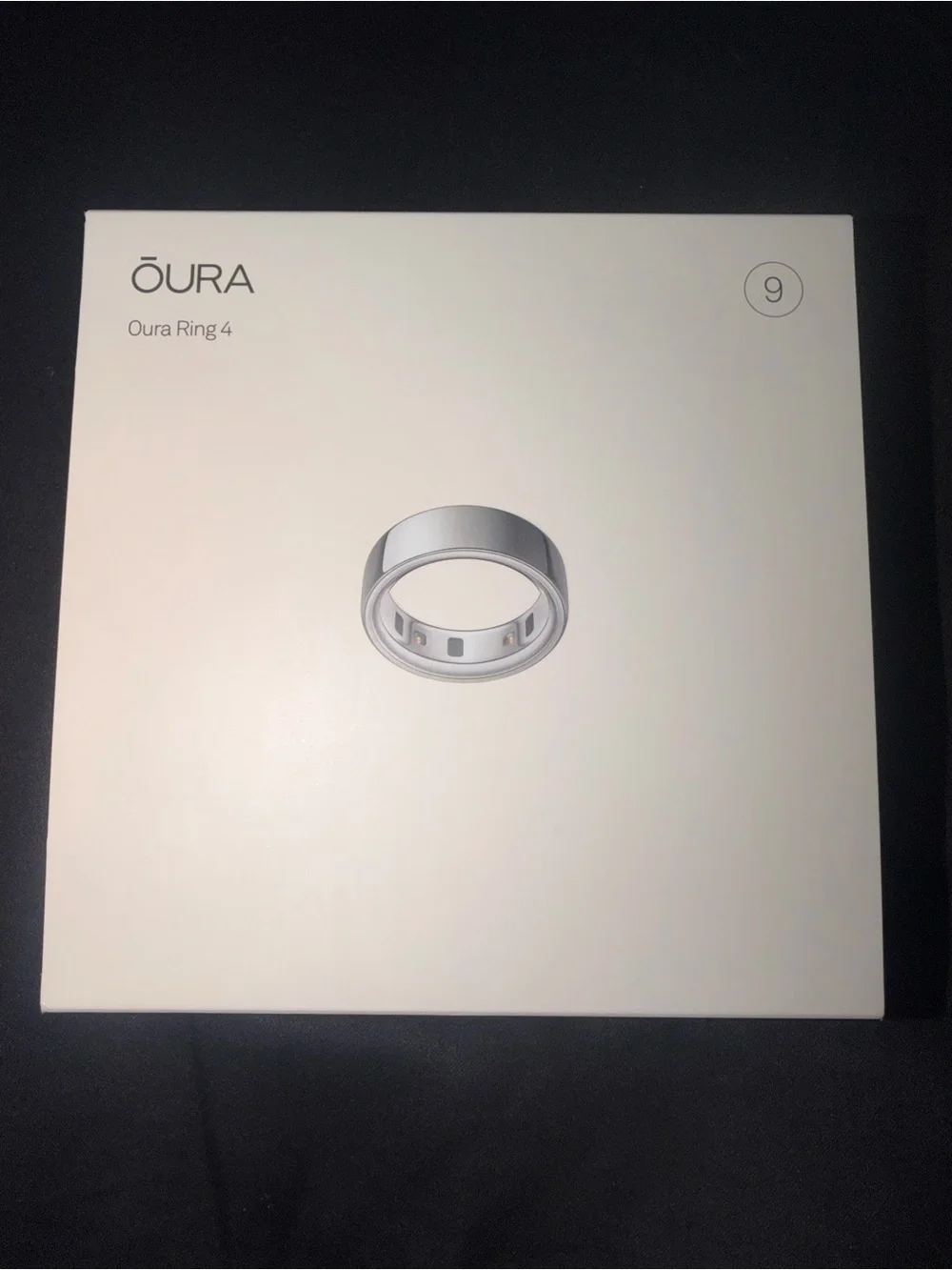Oura Ring 4 White / Silver